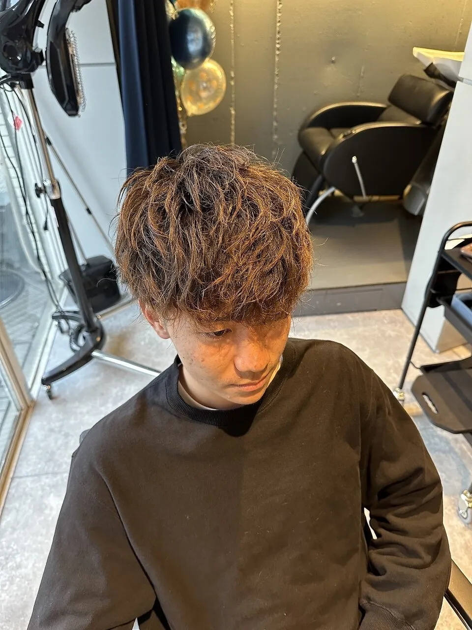 ナチュラルパーマスタイル